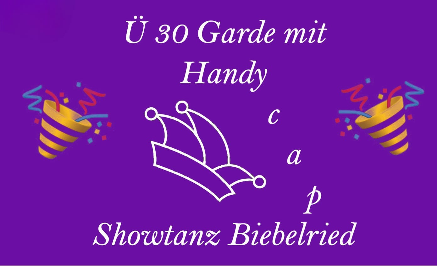 Ü30 Garde mit Handicap